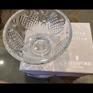 Waterford crystal wedding heirloom bowl